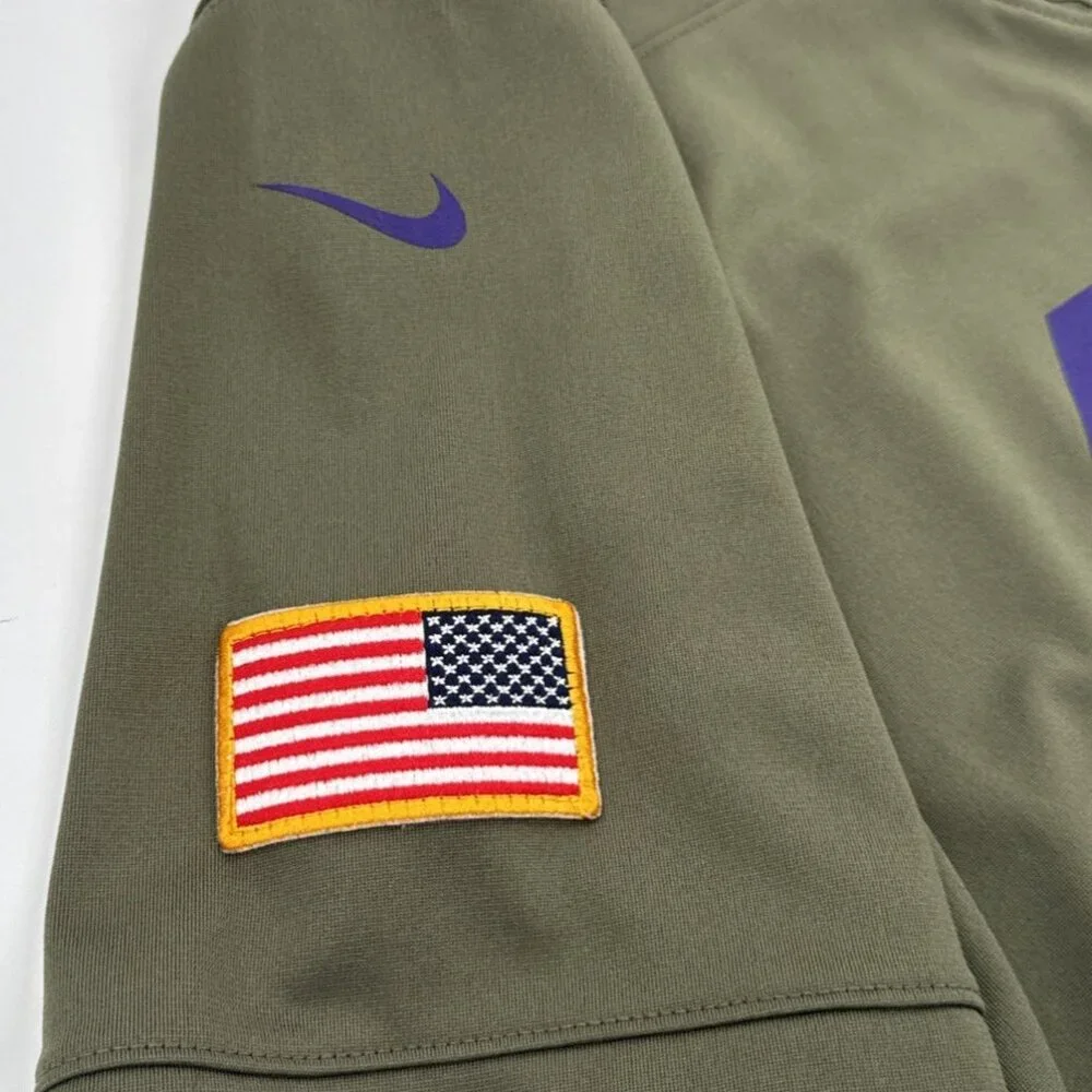 Nike NFL Stefon Diggs #14 Jersey Minnesota Vikings Salute to Service Youth Large